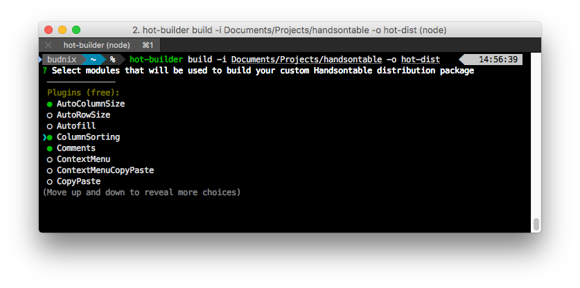 Creating a custom package